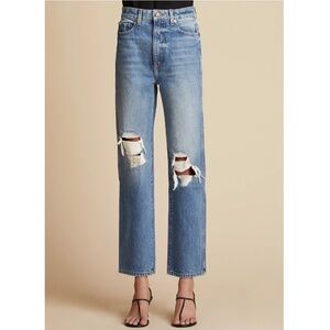 KHAITE The Abigail Jeans Straight Leg in Portland Size 27